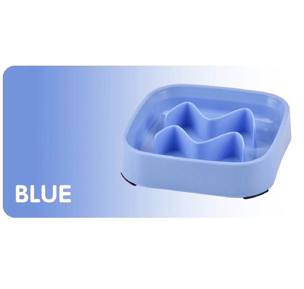 Anti-Choke Puzzle Cat Bowl