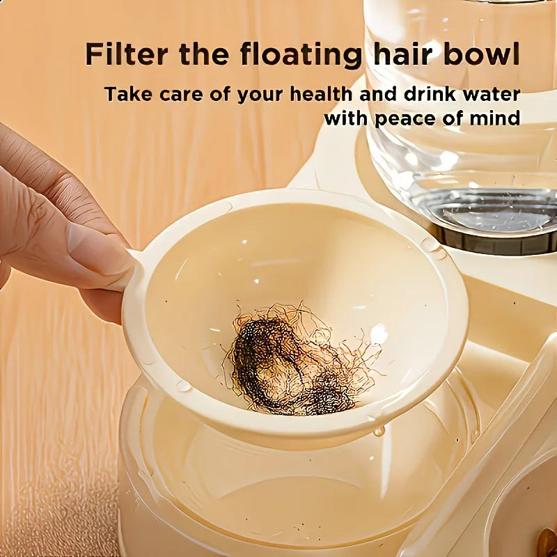 2-in-1 Pet Feeder &amp; Water Dispenser
