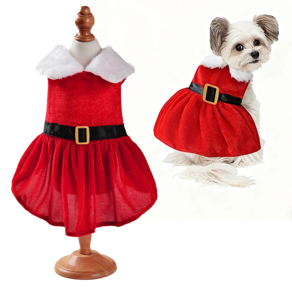 Santa Claus Holiday Pet Costume
