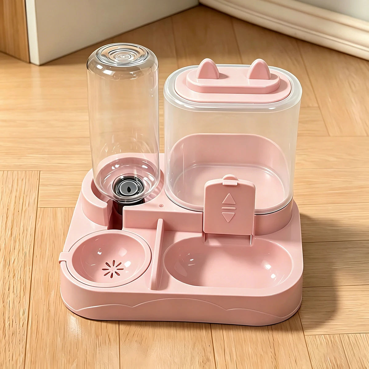 2-in-1 Pet Feeder &amp; Water Dispenser