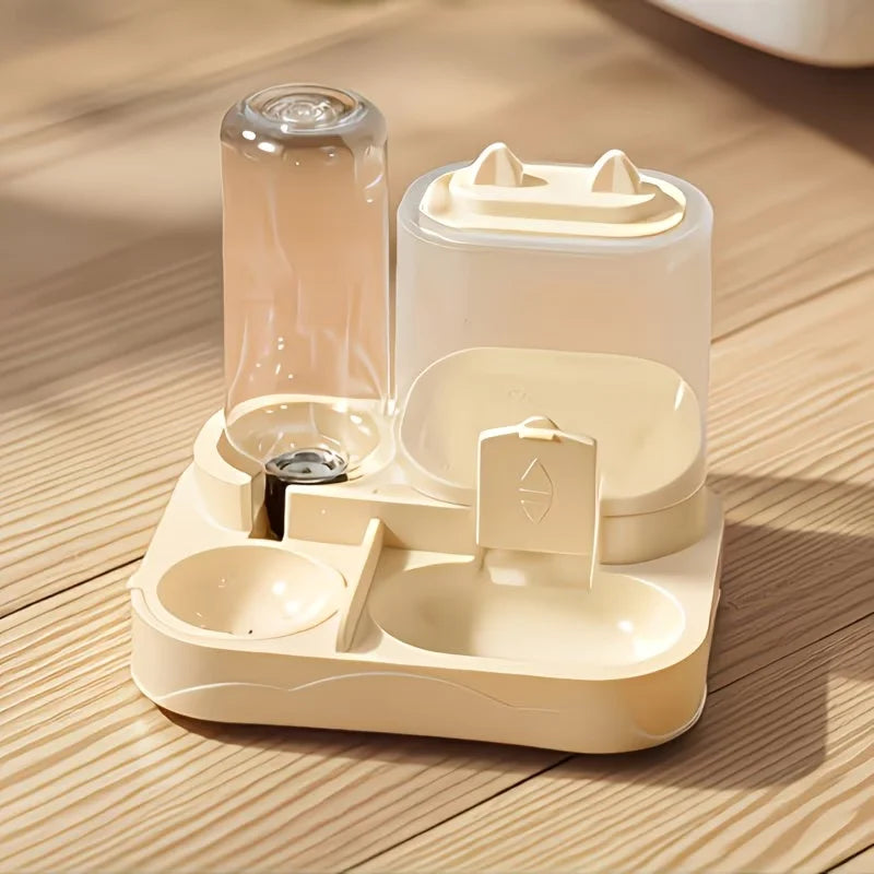 2-in-1 Pet Feeder &amp; Water Dispenser