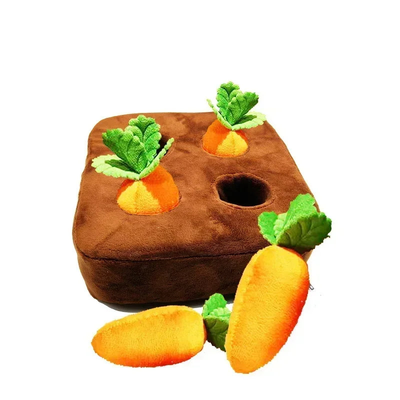 Plush Carrot Snuffle Mat