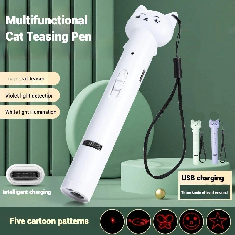 Multi-Pattern Laser Cat Toy