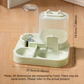 2-in-1 Pet Feeder &amp; Water Dispenser