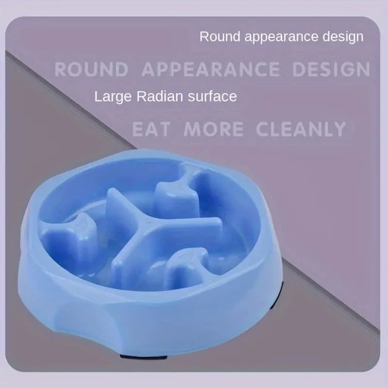 Anti-Choke Puzzle Cat Bowl