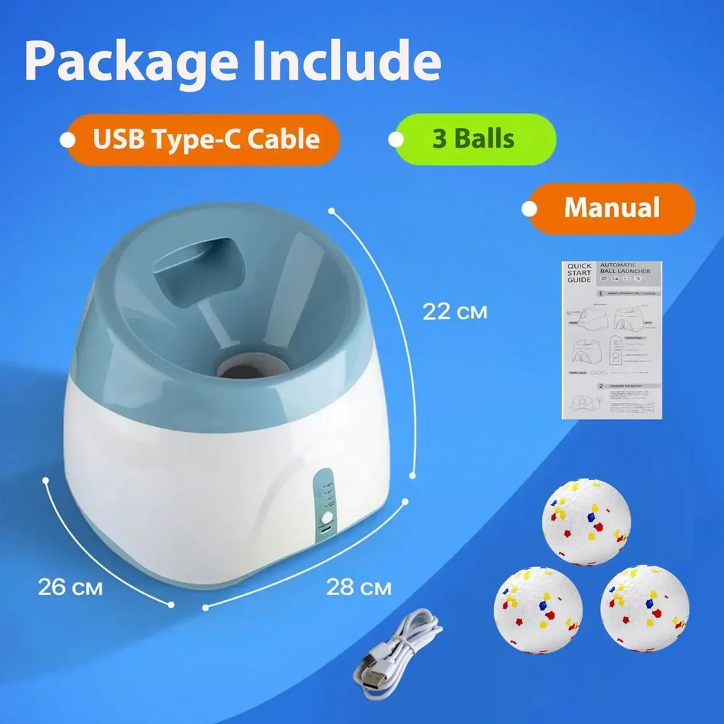 Automatic Tennis Ball Launcher for Dogs