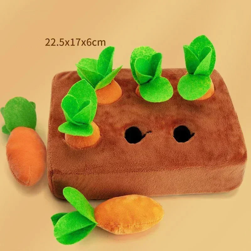 Plush Carrot Snuffle Mat
