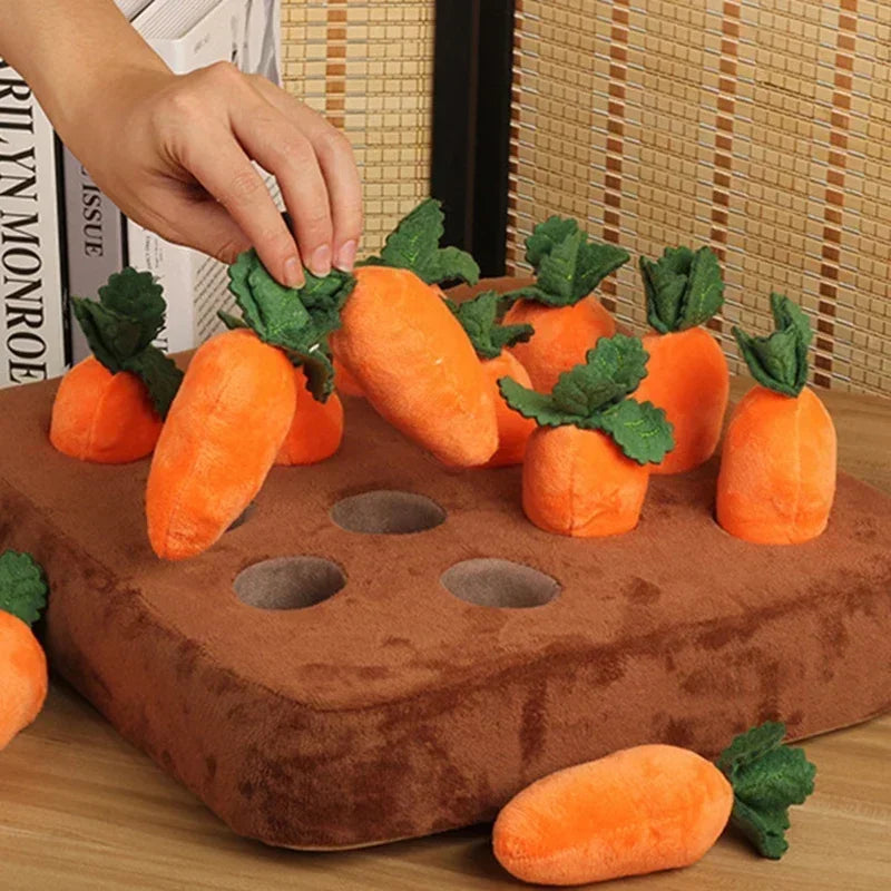 Plush Carrot Snuffle Mat