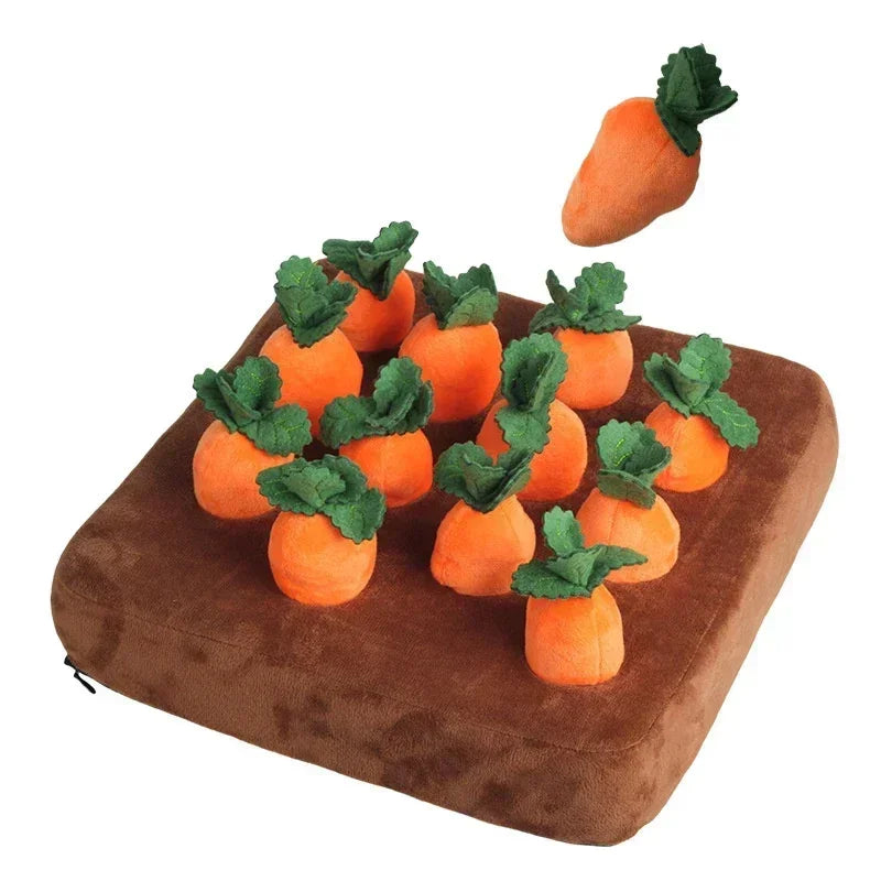 Plush Carrot Snuffle Mat