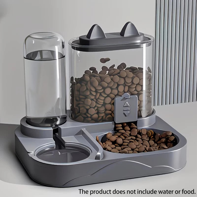 2-in-1 Pet Feeder &amp; Water Dispenser