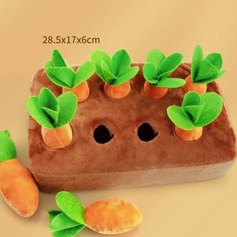 Plush Carrot Snuffle Mat