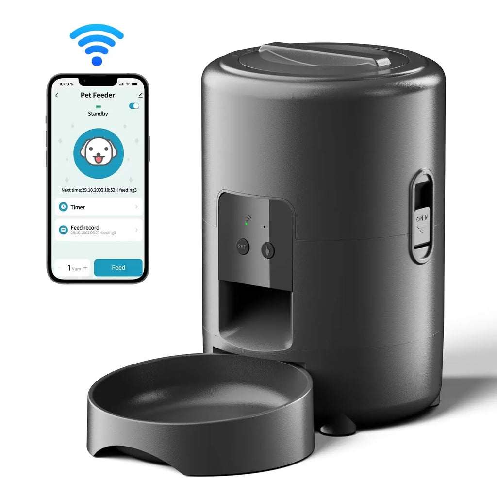 Smart Automatic Pet Feeder with Camera
